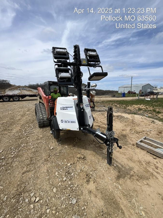 2024 Generac MLT2 Diesel, Flex Switch 120V Input, Powerzone Controller, 
(4) 320W LED Lights, 4kW Generator, 39.9 Gal Fuel Tank, 2" Ball, T3