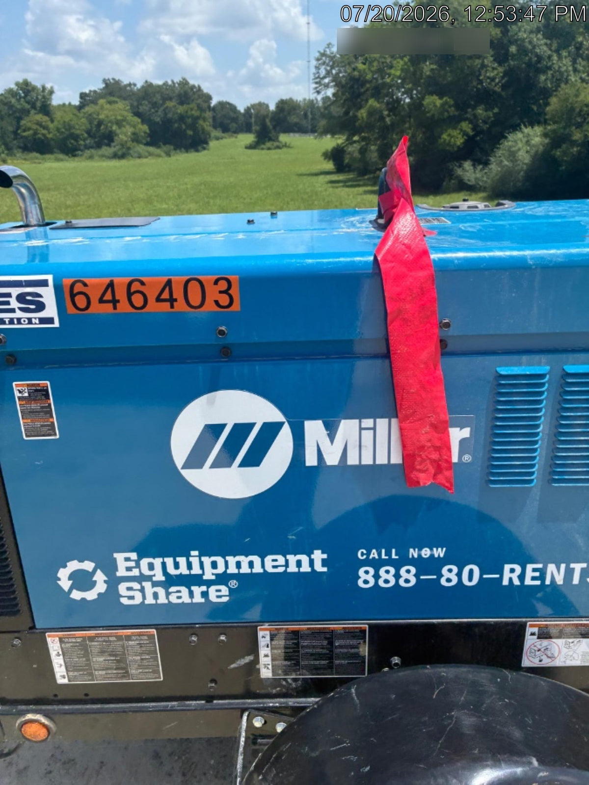 2026 MILLER ELECTRIC BIG BLUE 400