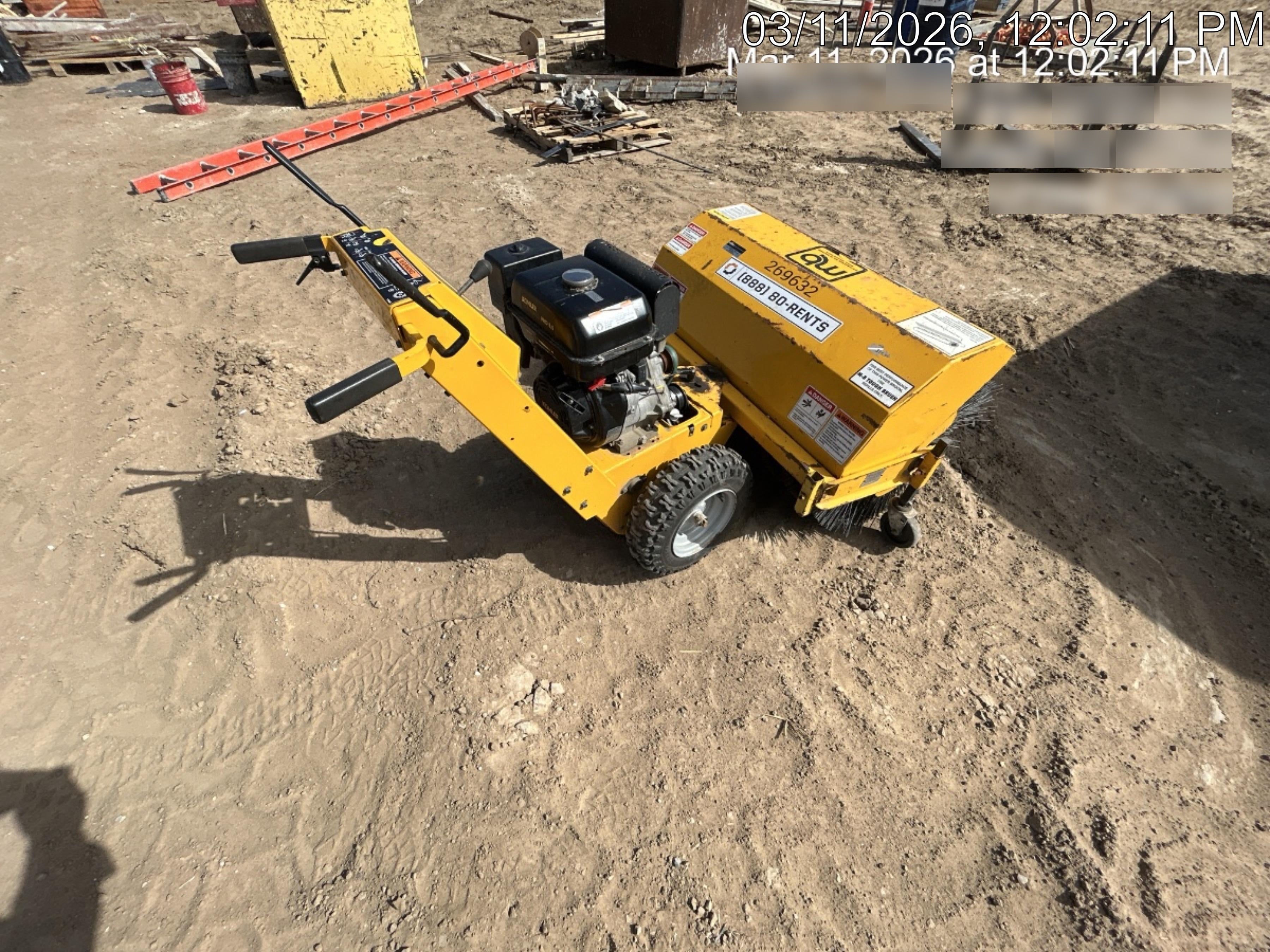 2004 M-B COMPANIES 36" Walk Behind Power Broom