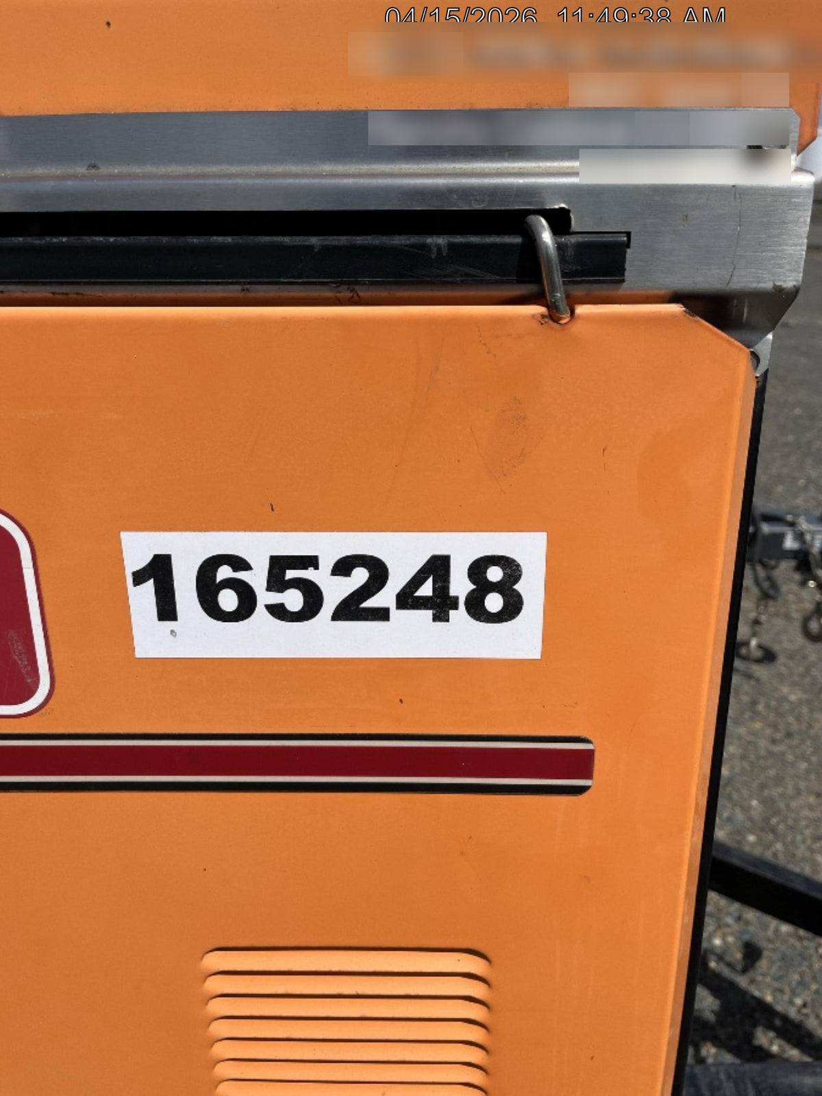 2021 Lincoln Electric Vantage 549X Ready Pak 3, ORANGE (includes trailer, cable rack, fender light kit)