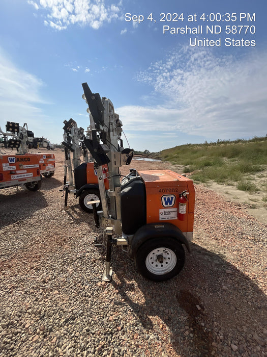 2024 Wanco WLTT-4MM4K Diesel, Deep Sea Controller, Shore Power Plug, Auto Start, (4) 350W LED Floodlights, 4kW Generator, 60 Gal Fuel Tank, 2" Ball, T3