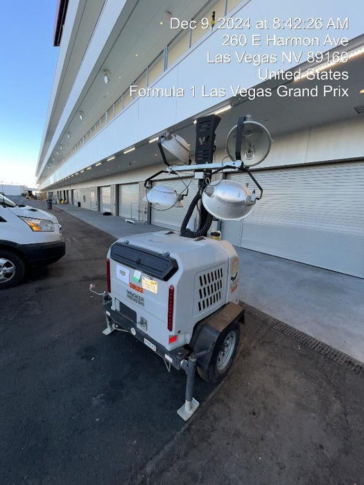 2018 Wacker Neuson LTV6L-MH Wacker Neuson LTV6L Mobile Light Tower w/Fuel Level Sensor Installed