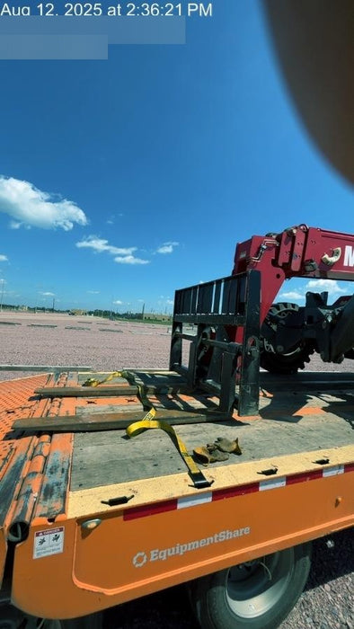 2018 Manitou MTA10055 Manitou MTA10055 - Canopy, Worklights, Beacon, 66" Carriage, 60" Forks, Solid Tires, Aux Hydraulics
