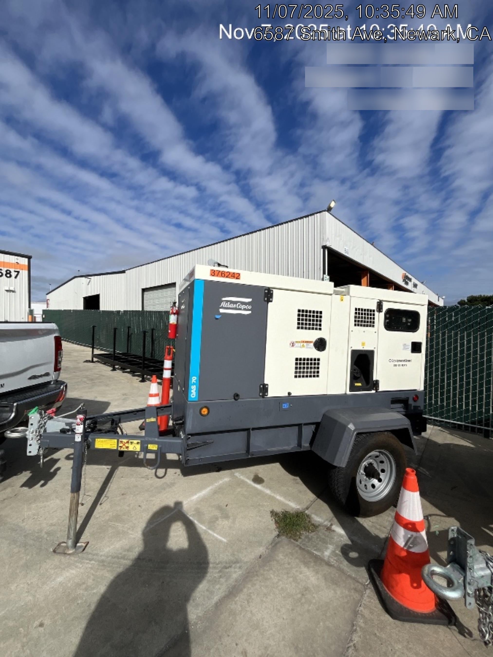 2023 ATLAS COPCO QAS 70