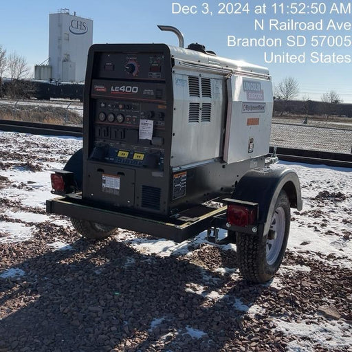 2024 Lincoln Electric LE400 Kubota V1505, Trlr, Cable Rack, Light Kit, ES Decals, T3