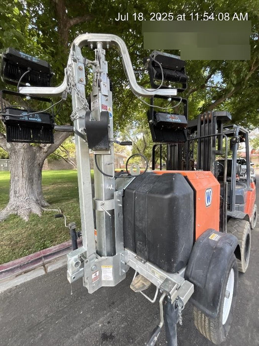 2024 Wanco WLTT-4MM4K Diesel, Deep Sea Controller, Shore Power Plug, Auto Start, (4) 350W LED Floodlights, 4kW Generator, 60 Gal Fuel Tank, 2" Ball, T3