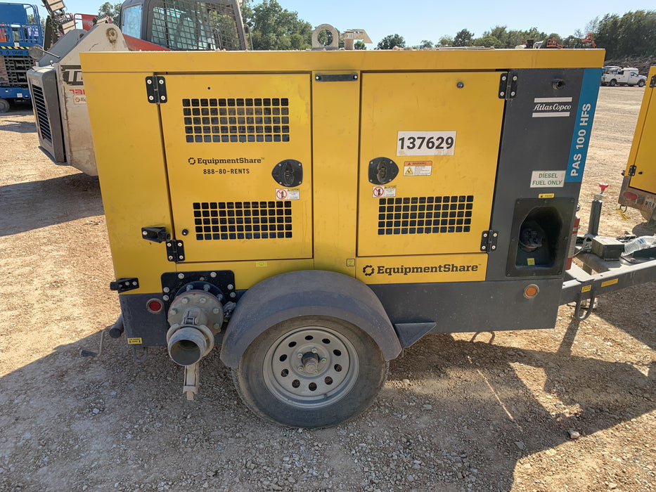 2021 ATLAS COPCO PAS 100 HF CS Enclosed