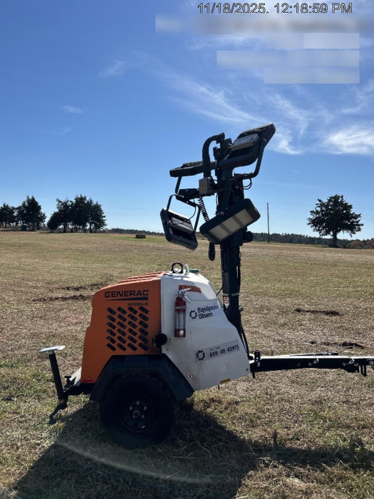 2024 Generac MLT6SKDS-STD4 ELEC WINCH Diesel, Electric Winch Mast, Powerzone Controller, (4) 320W LED Lights, 4kW Generator, 39.9 Gal Fuel Tank, 2" pintle, T3