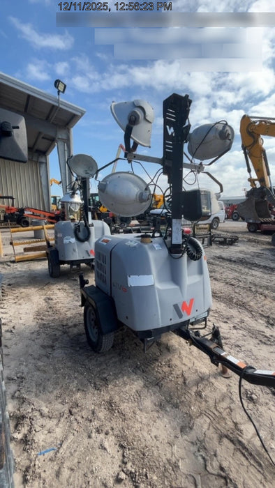 2019 Wacker Neuson LTV6L-MH Wacker Neuson LTV6L Mobile Light Tower w/Fuel Level Sensor Installed