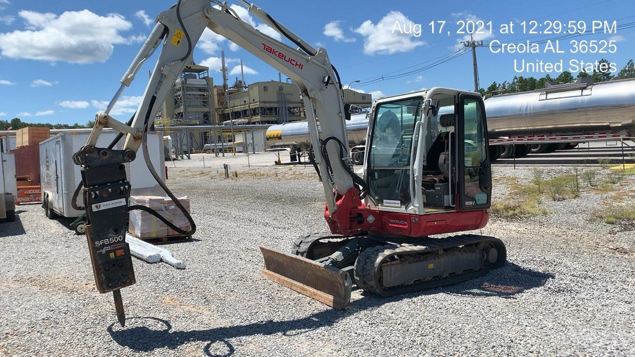 2020 Takeuchi TB250-2C Cab/Heat/Air, Rubber Tracks, Manual TAG QC