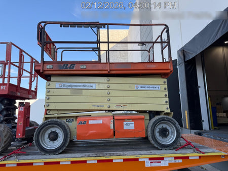 2019 JLG 4069LE Solid Non Marking Tires, Rotating Beacon