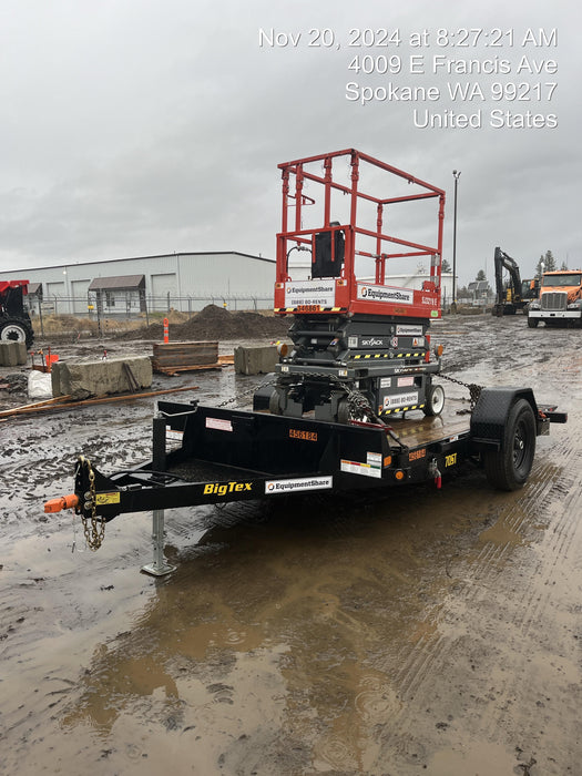 2025 BIG TEX TRAILER 70ST-13BK