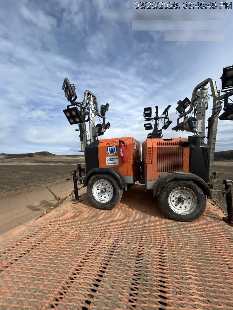 2024 Wanco WLTT-4MM4K Diesel, Deep Sea Controller, Shore Power Plug, Auto Start, (4) 350W LED Floodlights, 4kW Generator, 60 Gal Fuel Tank, 2" Ball, T3
