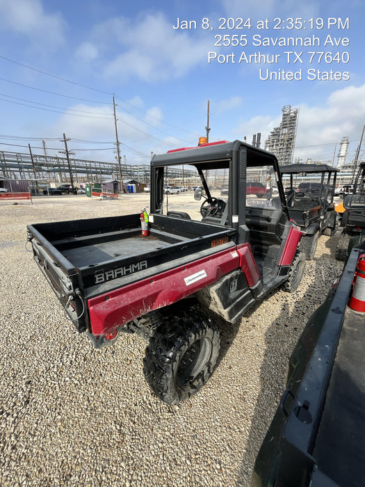 2021 Yanmar YU1000 Canopy, Steel Wheel, Poly WindShield, Beacon, Backup Alarm
