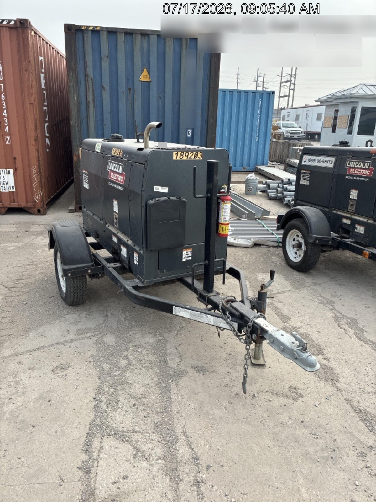 2021 Lincoln Electric Dual Maverick 200/200X Ready Pak 3, Includes Trailer, Cable Rack, Fender Light Kit