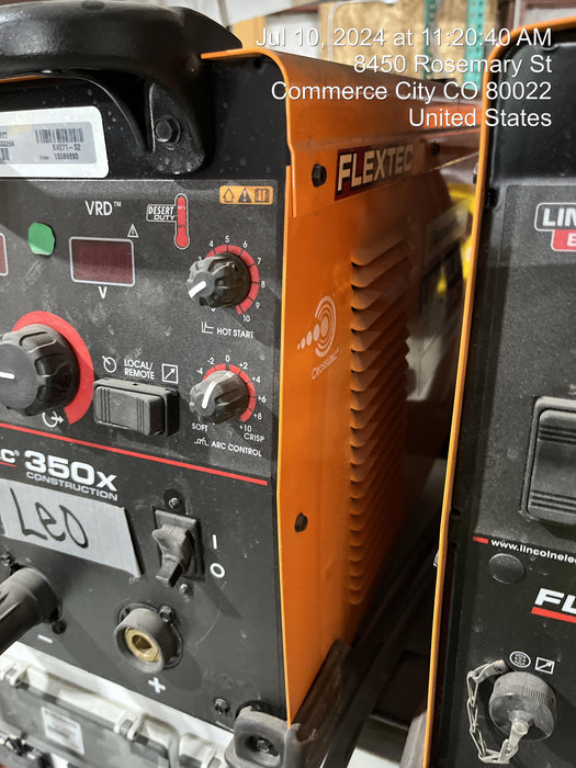 2023 LINCOLN ELECTRIC FLEXTEC 350X