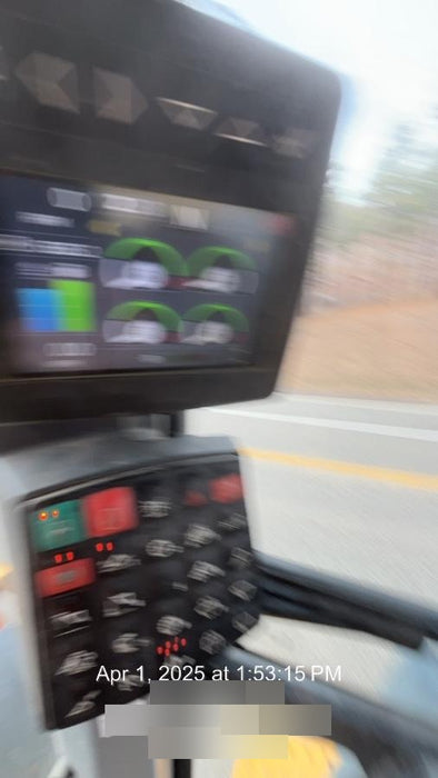 2019 John Deere 524L Cab/Heat/AIR, 3rd Function Hydraulics, Hydraulic JRB QC 2.75 Yd. Bucket, 60" Carriage/72" Forks