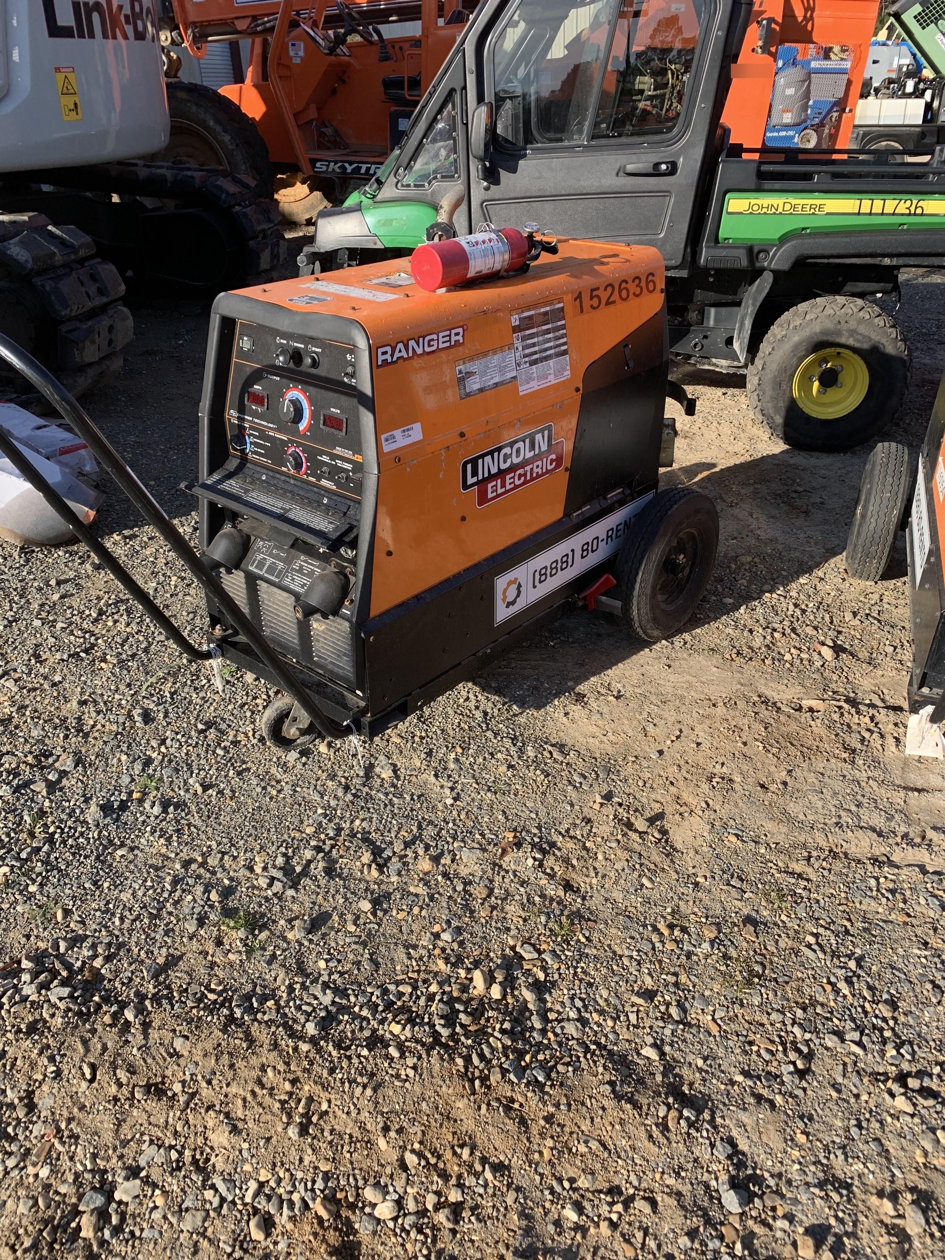 2021 Lincoln Electric Ranger 305 LPG LPG One-Pak (includes undercarriage, tank holder & tank strap) ORANGE