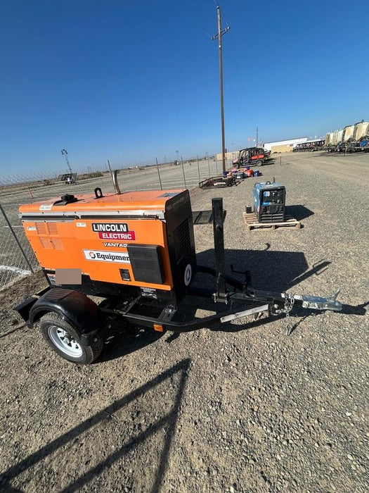 2021 Lincoln Electric Vantage 322 Vantage 322 Ready Pak 3 w/ Decals, ORANGE (includes trailer, cable rack, fender light kit) NO Telematics