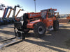 2019 Skytrak 6036 Cab/Heat/Air, Solid Tires, LED Work Lights, Beacon w/50" Carriage, 48" Pallet Forks
