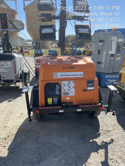 2023 Generac MLT2 Diesel, Flex Switch 120V Input, Powerzone Controller, (4) 320W LED Lights, 4kW Generator, 39.9 Gal Fuel Tank, 2" Ball, T3