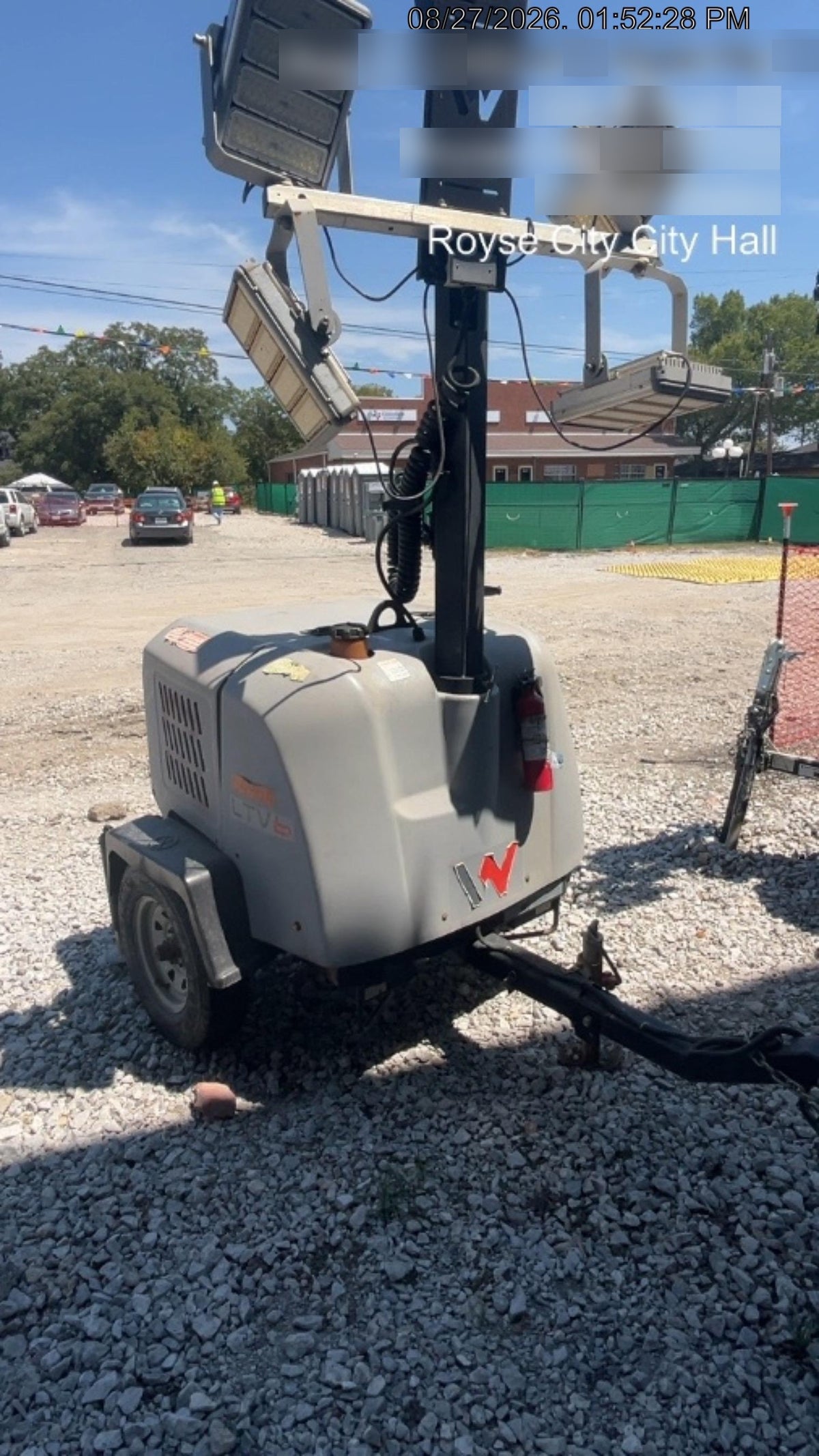 2019 Wacker Neuson LTV6K-LED Standard LED Towable Light Tower w/None
