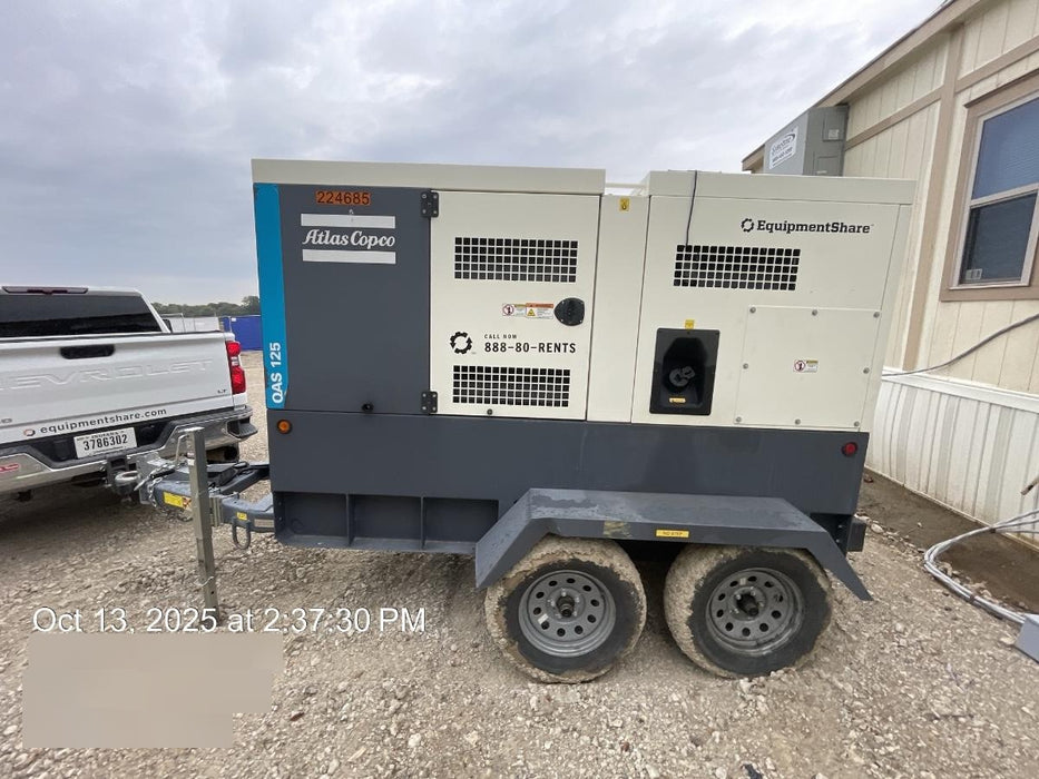 2022 ATLAS COPCO QAS 125