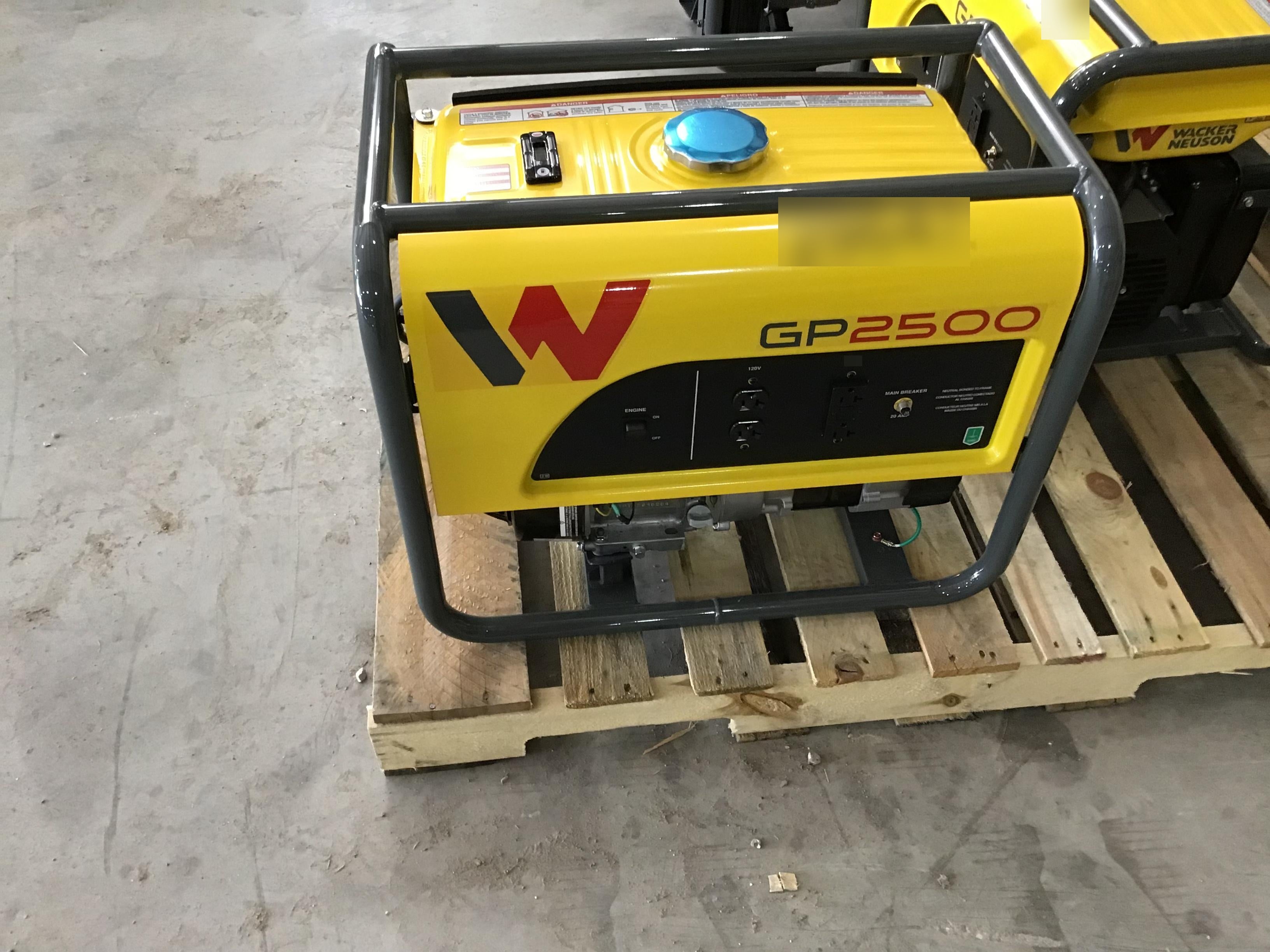 2019 WACKER NEUSON GP2500A