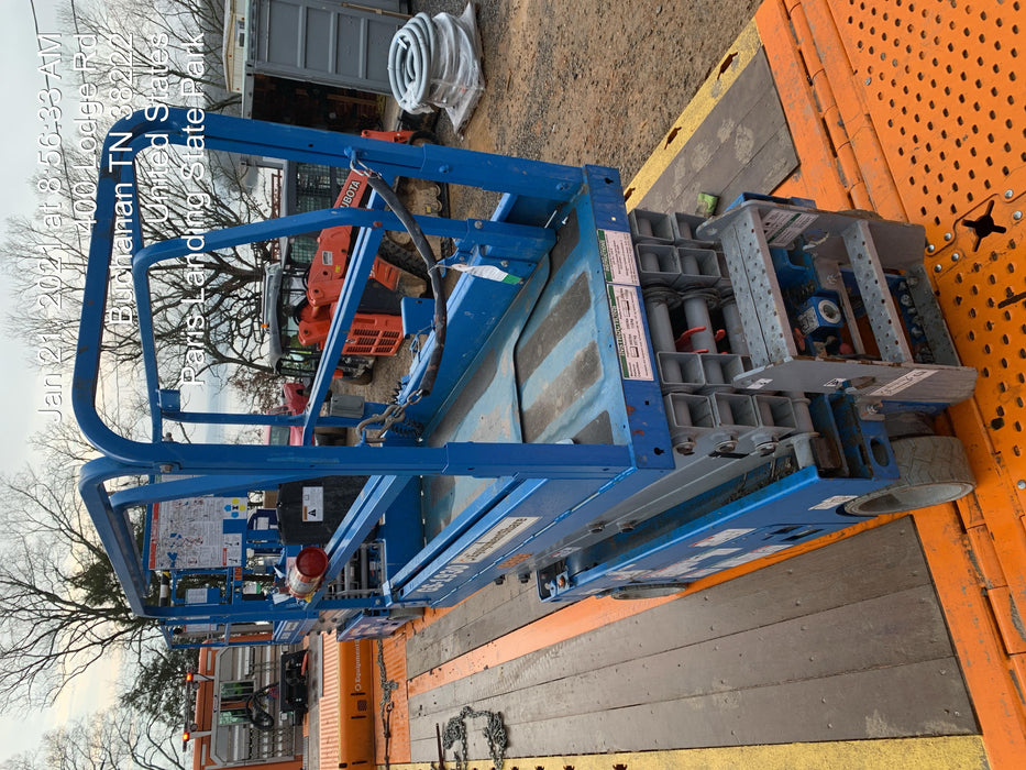 2020 Genie GS-1930 Solid Non Marking Tires, Beacon, Folding rails with half height swing gate