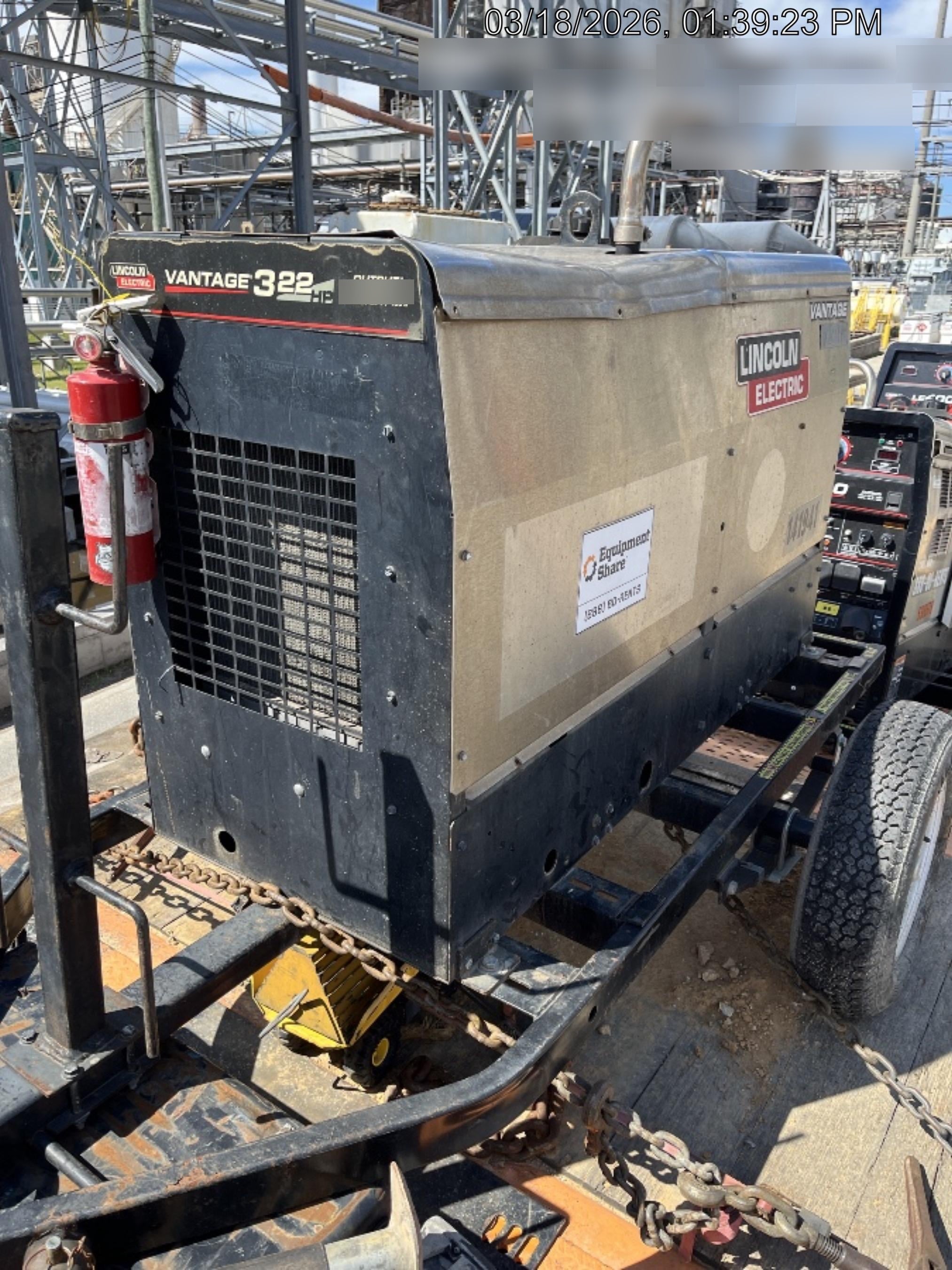2021 Lincoln Electric Vantage 322 Ready Pak 3