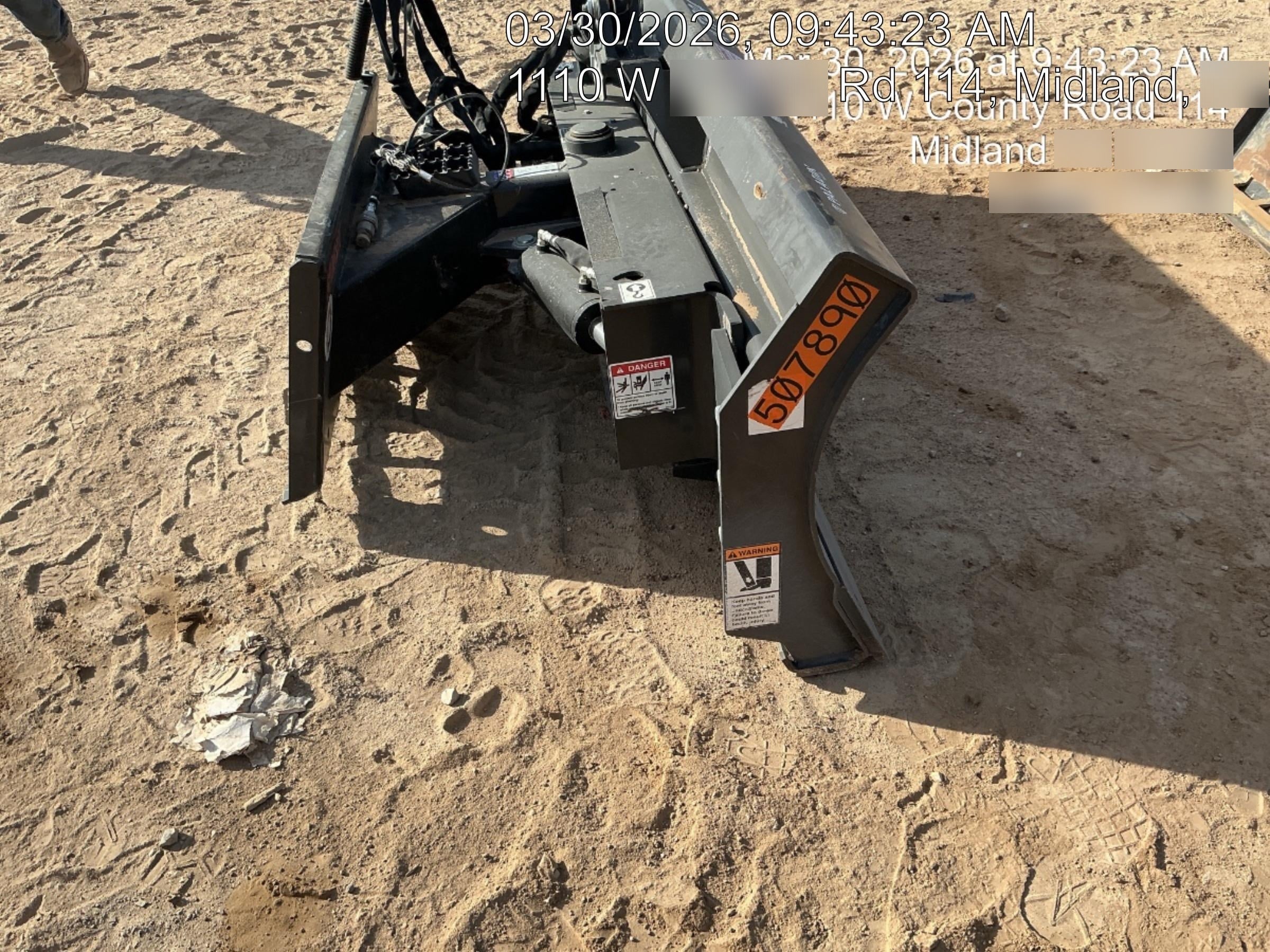 2025 PALADIN Dozer Blade 84"