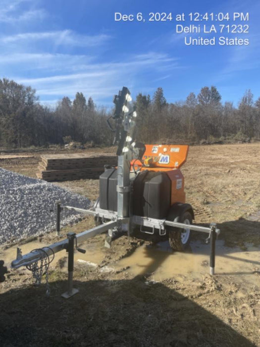 2024 Wanco WLTT-4MM4K Diesel, Deep Sea Controller, Shore Power Plug, Auto Start, (4) 350W LED Floodlights, 4kW Generator, 60 Gal Fuel Tank, 2" Ball, T3