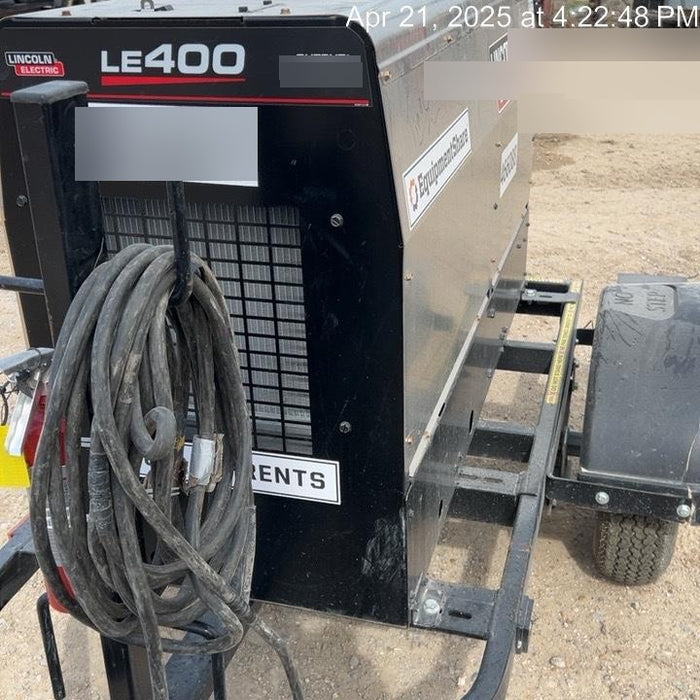 2024 Lincoln Electric LE400 Kubota V1505, Trlr, Cable Rack, Light Kit, ES Decals, T3