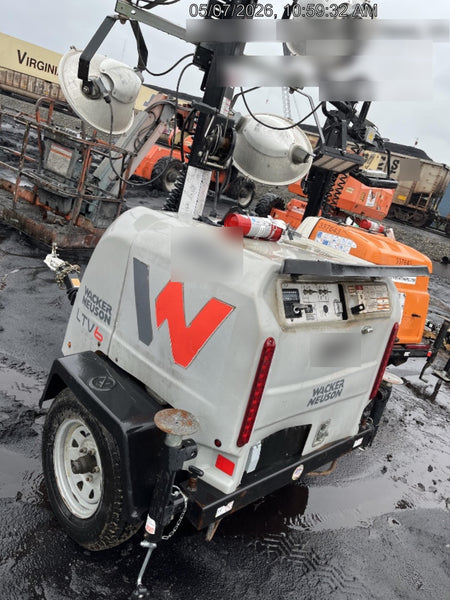2018 Wacker Neuson LTV6L-MH Wacker Neuson LTV6L Mobile Light Tower w/Fuel Level Sensor Installed