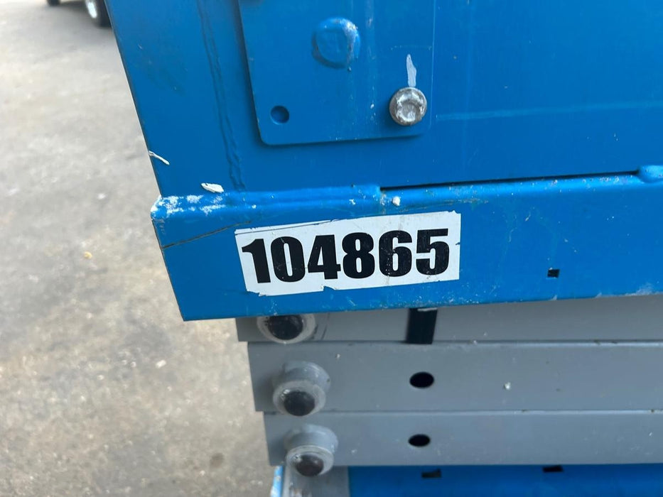 2020 Genie GS-1930 Solid Non Marking Tires, Beacon, Folding rails with half height swing gate, 800W Inverter