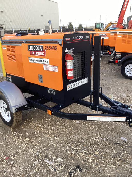 2022 Lincoln Electric LE400 Kubota V1505, Trlr, Cable Rack, Light Kit, ES Decals, T3