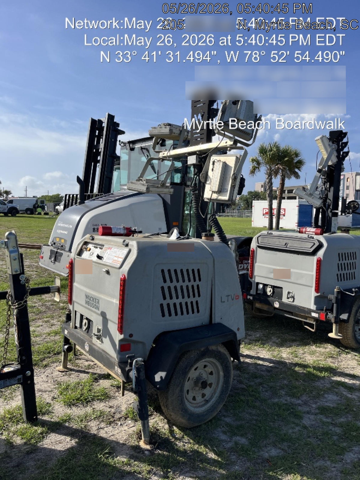 2019 Wacker Neuson LTV6K-LED LED Lighting, ES Track Hardware, Fuel Level Sensor
