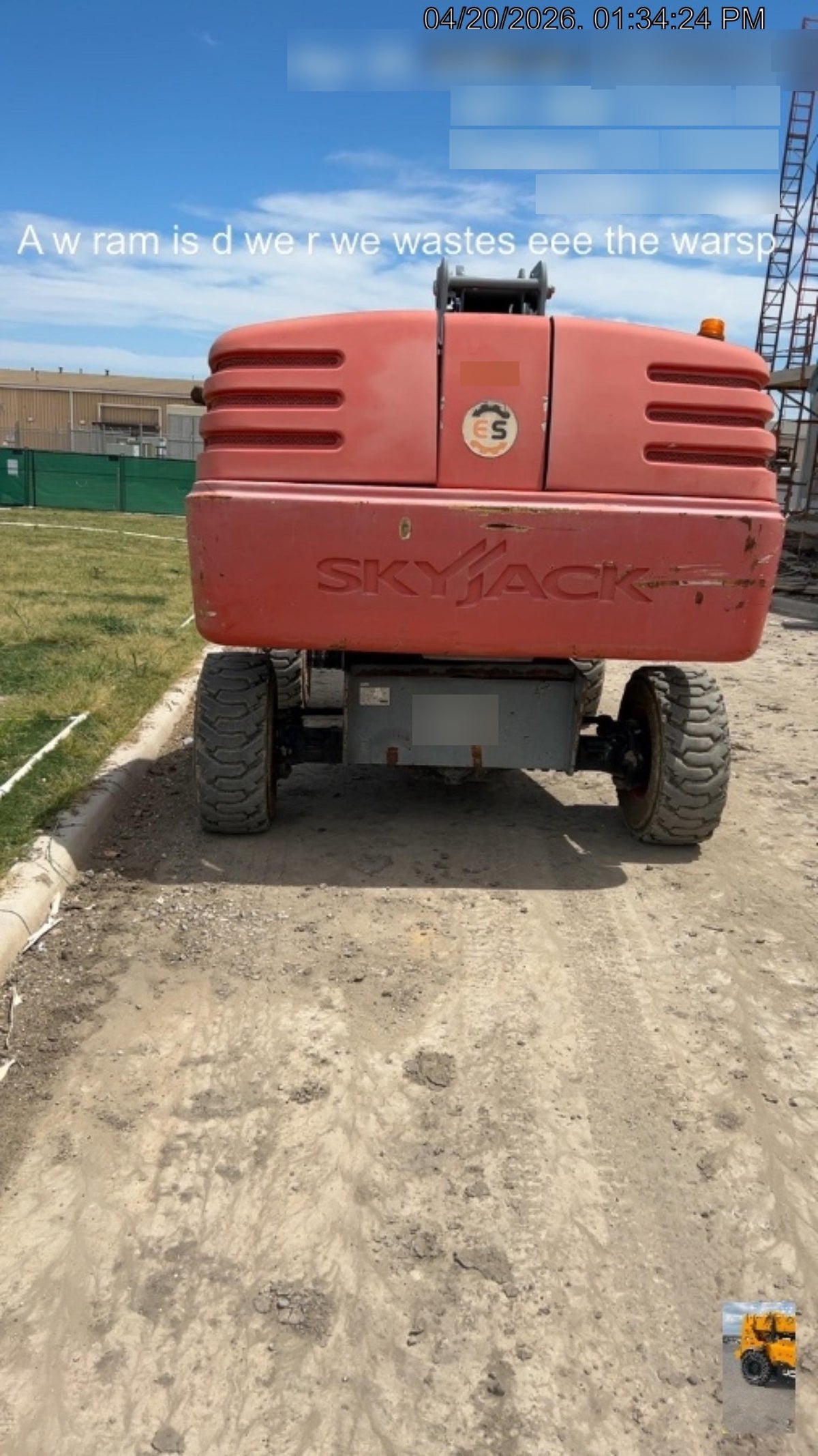 2018 SKYJACK SJ45T+