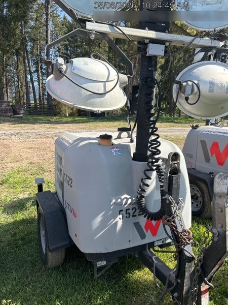 2017 Wacker Neuson LTV6L-MH Wacker Neuson 6 kW Towable Light Generator