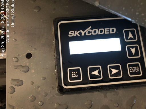 2020 Skyjack SJIII-3226 Solid NM Tires, Half height spring hinged entry gate, Dual Beacons