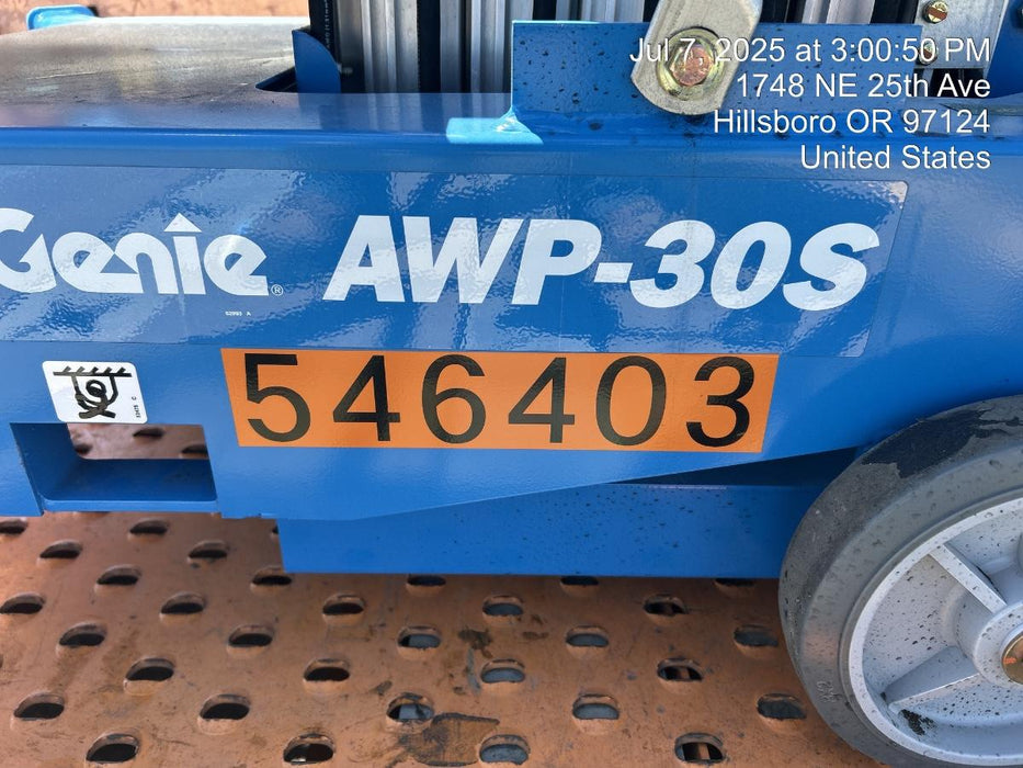 2025 GENIE AWP-30S
