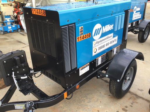 2020 Miller Electric BIG BLUE 400 Trailer Mounted Welder