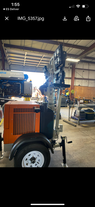 2024 Wanco WLTT-4MM4K Diesel, Deep Sea Controller, Shore Power Plug, Auto Start, (4) 350W LED Floodlights, 4kW Generator, 60 Gal Fuel Tank, 2" Ball, T3