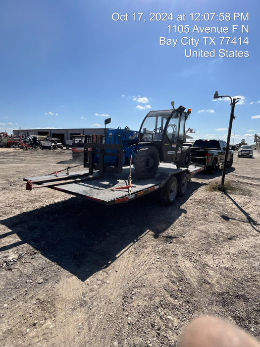 2024 TEXAS PRIDE TRAILERS 21' Lowboy Gravity Tilt Bed 14K Bumper Pull Trailer