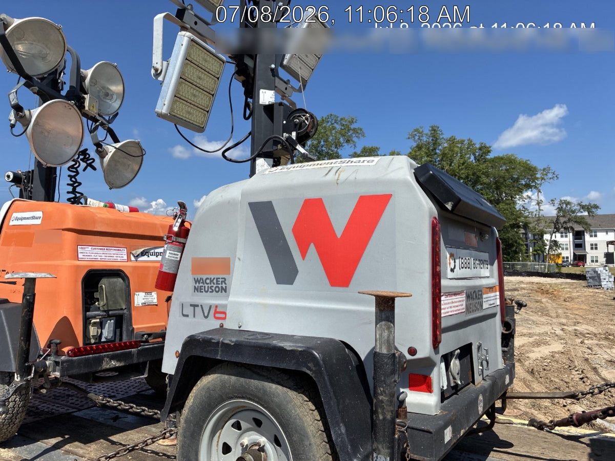2019 Wacker Neuson LTV6K-LED Standard LED Towable Light Tower w/None
