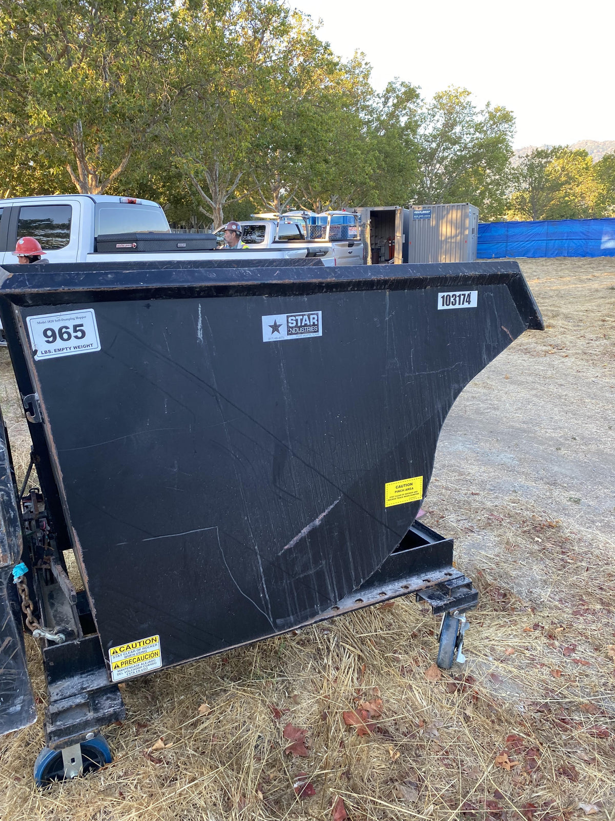 2020 STAR INDUSTRIES M-1820 - Self-Dump Hopper