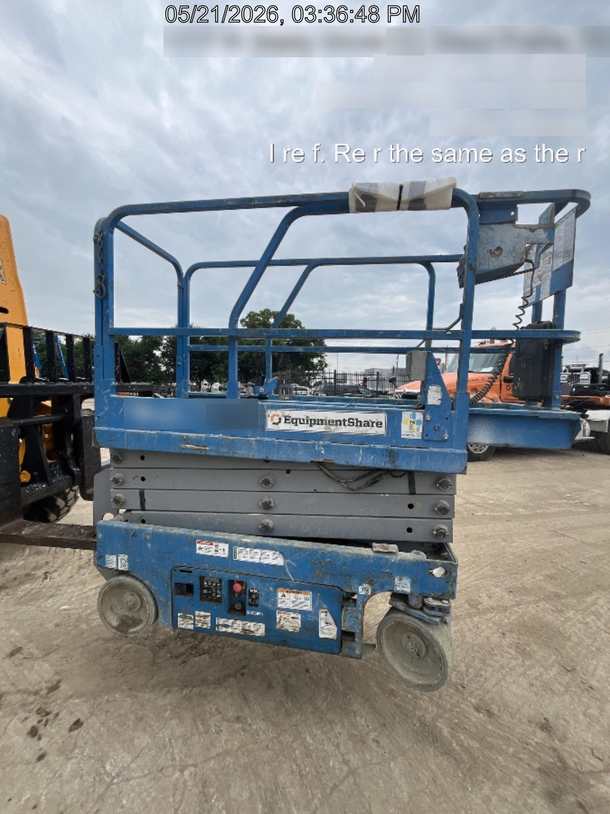 2019 Genie GS-1930 Genie GS-1930 Scissor Lift w/Standard Options