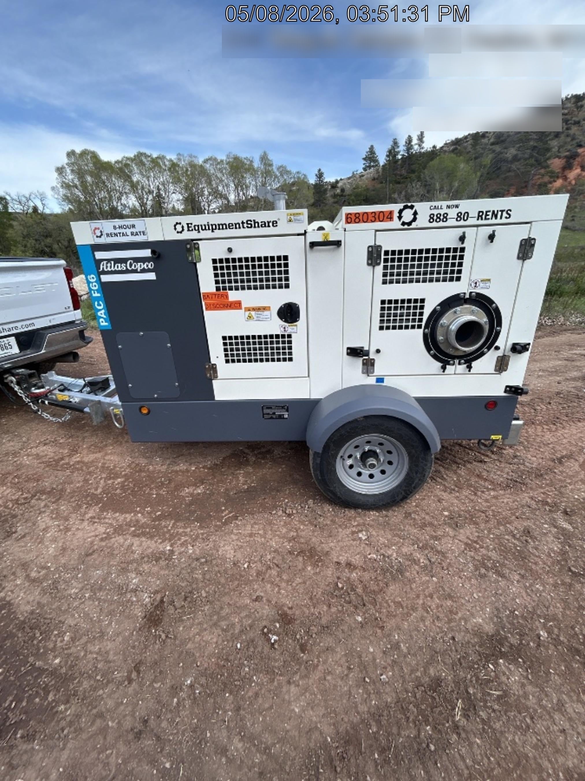 2026 ATLAS COPCO PAC F66 KD-S