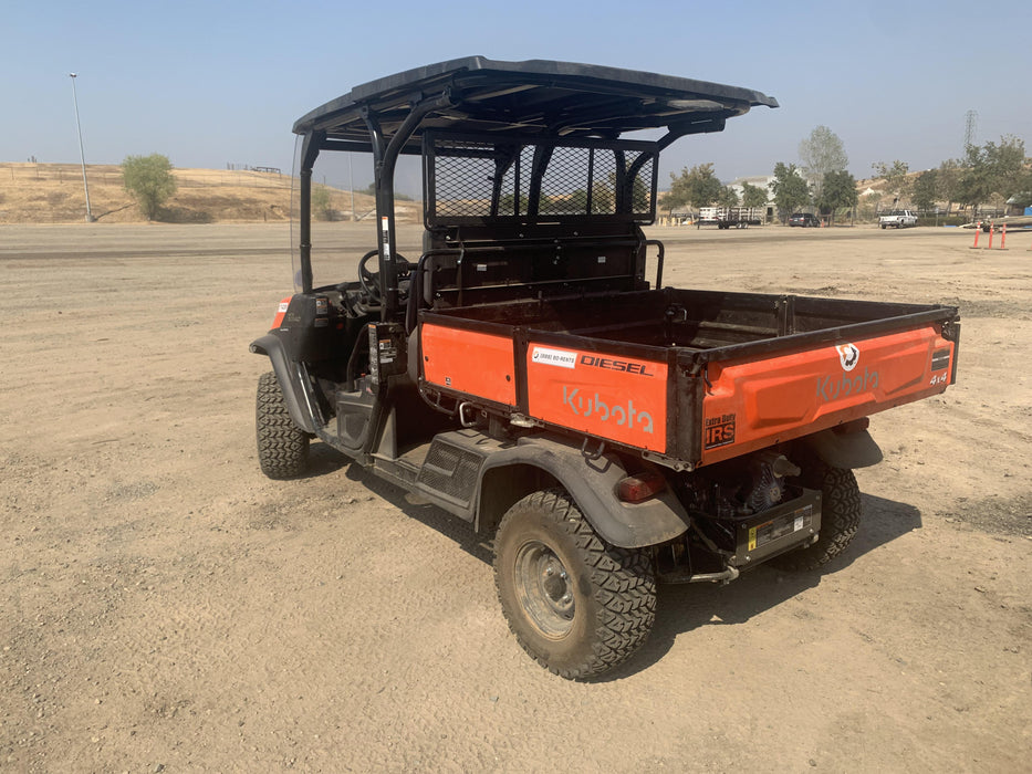 2021 Kubota RTV-X1140W-H Plastic Canopy, Windshield Acrylic Clear, LED Strobe Light, Wire Harness Kit, Back up Alarm