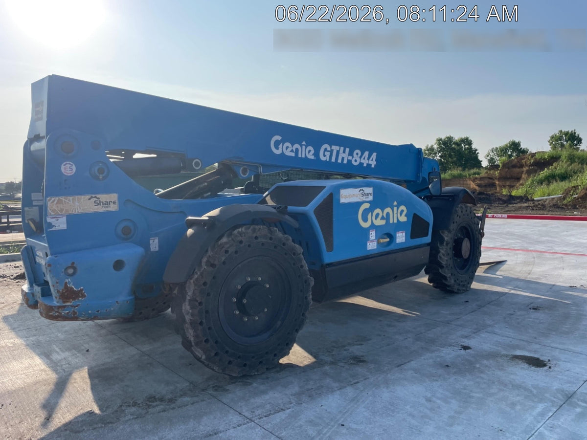 2017 Genie GTH-844 Solid Tires, Open Cab
